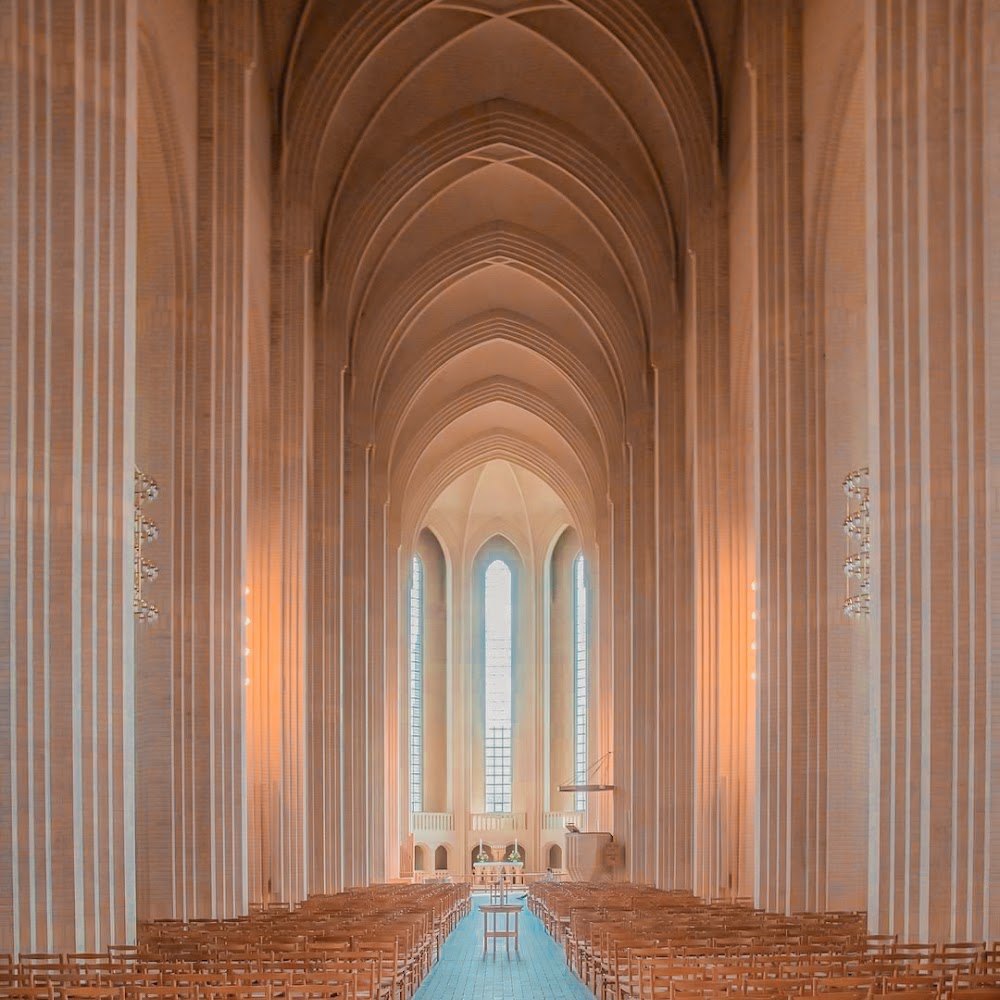 Grundtvig's Church in Bispebjerg — activity in Copenhagen