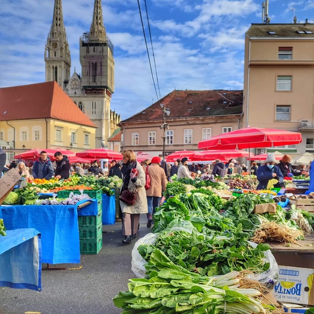 Dolac Market in Gornji Grad — activity in Croatia