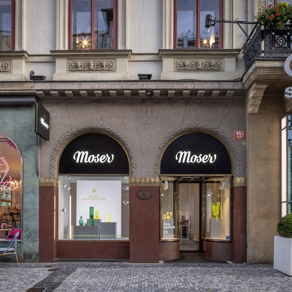 Moser in New Town — shop in Czech Republic