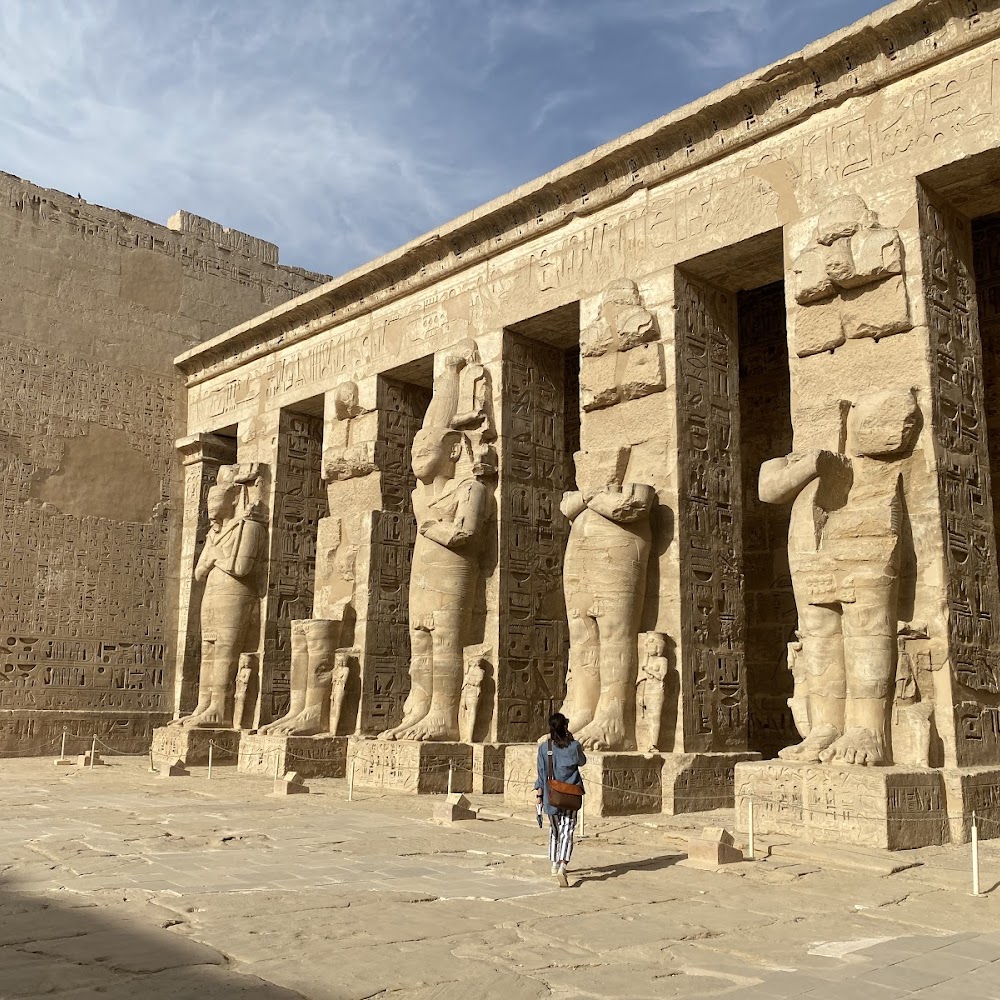 Medinet Habu Temple in West Bank — activity in Egypt