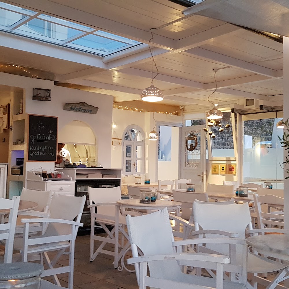 Galini Cafe in Firostefani — cafe in Greece