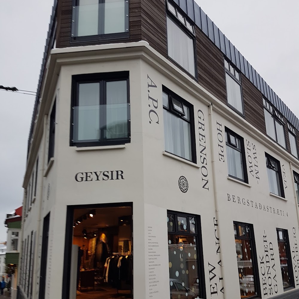Geysir Store in Skólavörðustígur — shop in Iceland