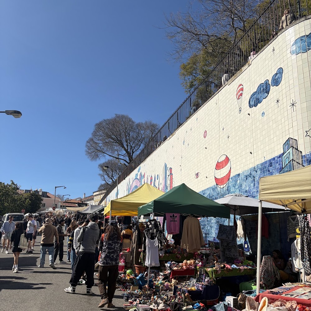 Thieves Market (Feira da Ladra) in Alfama — shop in Lisbon