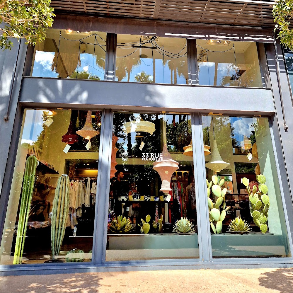 33 Rue Majorelle in Gueliz — shop in Morocco