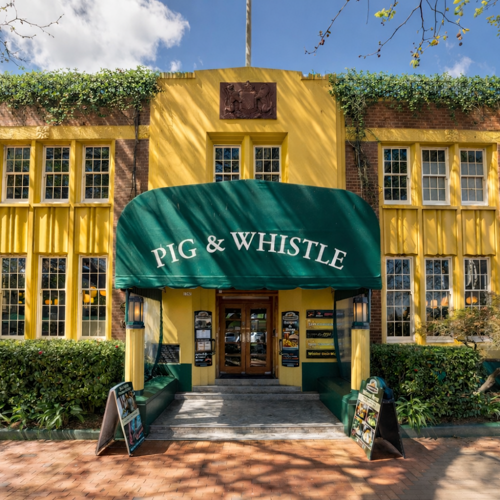 Pig & Whistle Historic Pub in Central Rotorua — bar in New Zealand