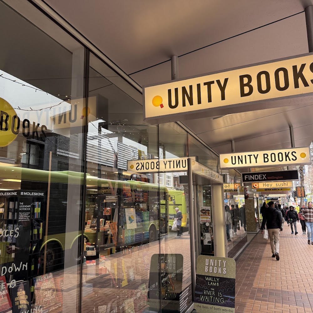 Unity Books Wellington in Willis Street — shop in New Zealand