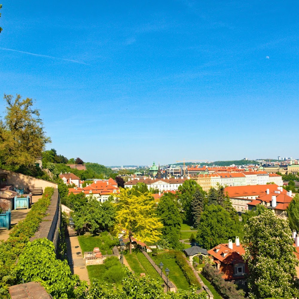 Prague Castle Gardens in Hradčany — activity in Prague