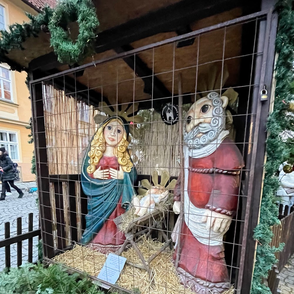 Wenceslas Square Christmas Market in New Town — activity in Prague