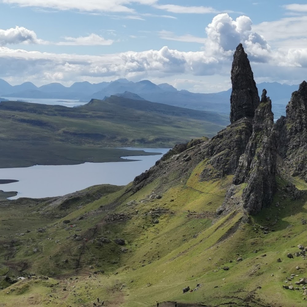 Old Man of Storr in Isle of Skye — activity in Scotland